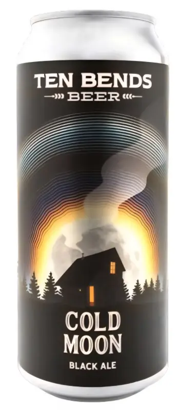 Ten Bends Beer Cold Moon Black Ale