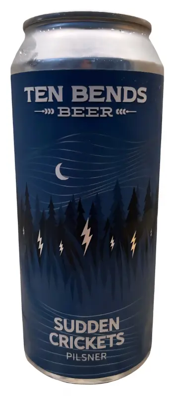 Ten Bends Beer Sudden Crickets