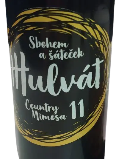 Pivovar Hulvát 11° Sbohem a šáteček Country Mimosa