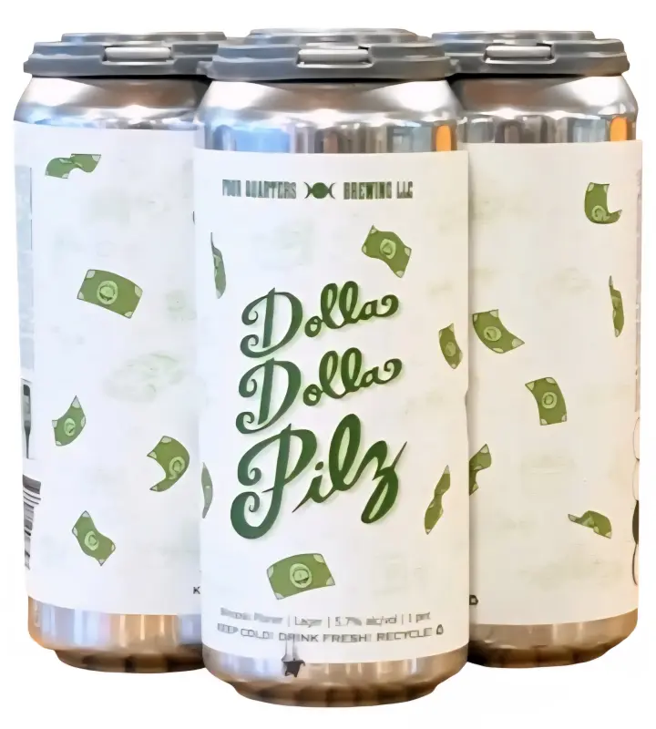 Four Quarters Brewing Dolla Dolla Pilz