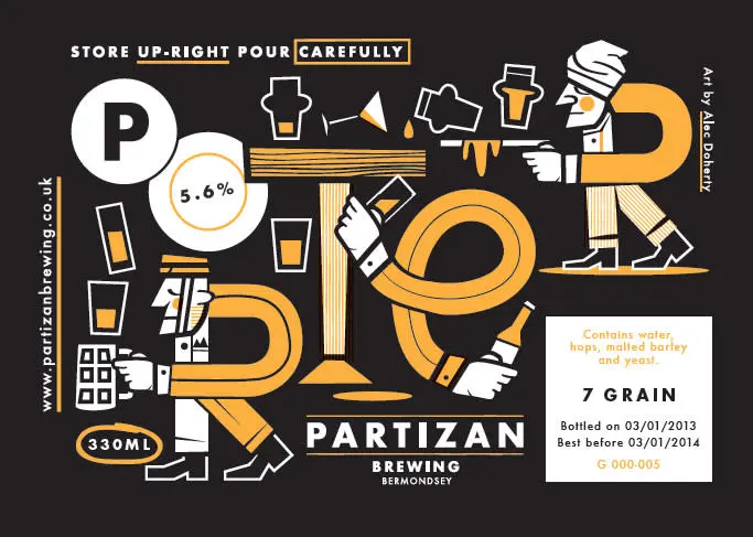 Partizan Brewing Porter - 7 Grain