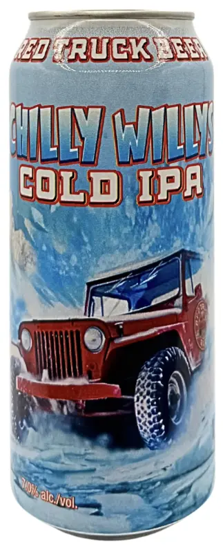 Red Truck Beer Company Chilly Willys Cold IPA