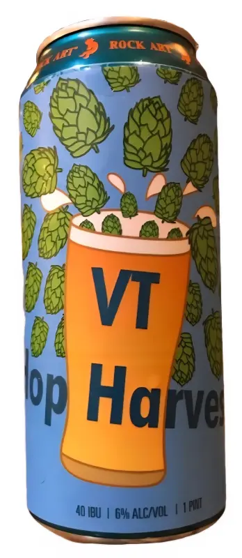 Rock Art Brewery Vermont Hop Harvest