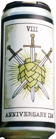Grains of Wrath Brewing Anniversary IPA VIII