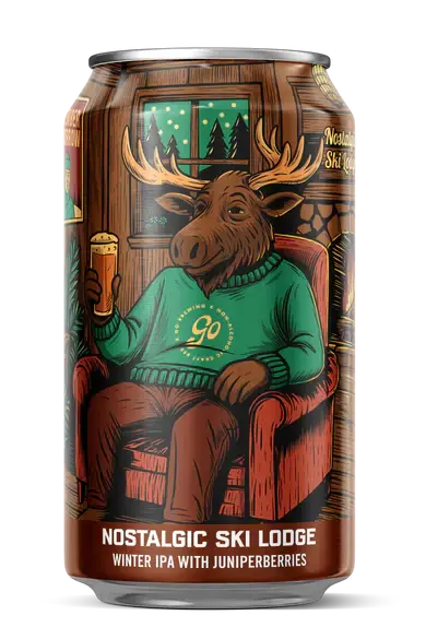 Go Brewing Nostalgic Ski Lodge