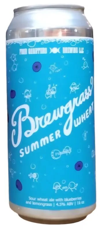 Four Quarters Brewing Brewgrass Summer Wheat