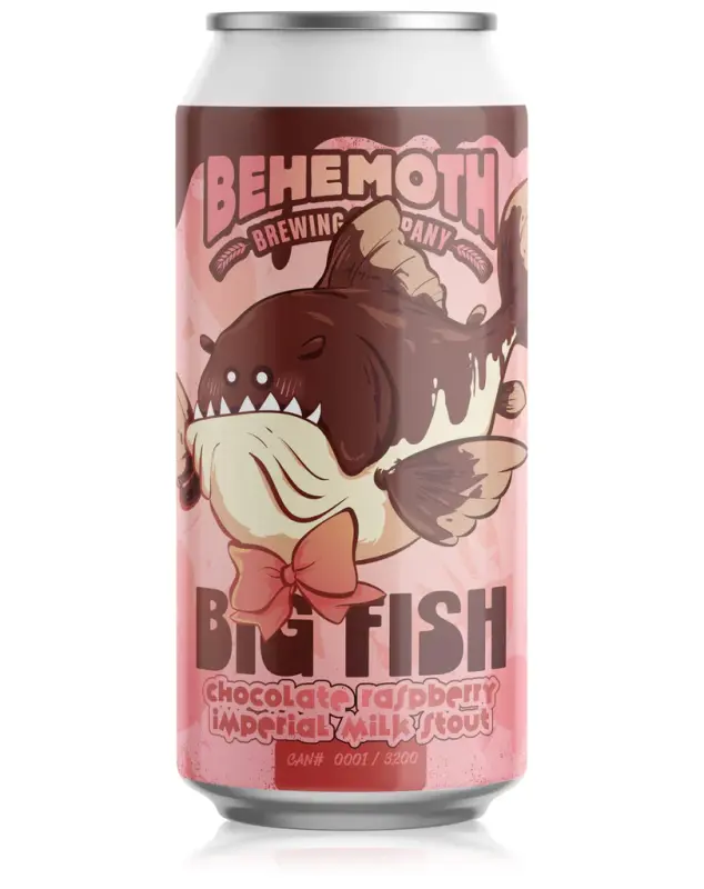 Behemoth (Chur) Brewing Company Big Fish Chocolate Raspberry Imperial Milk Stout