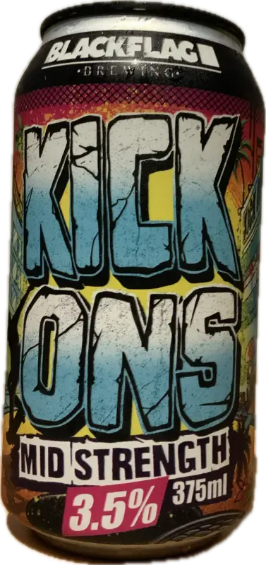 Blackflag Brewing Kick Ons Mid Strength