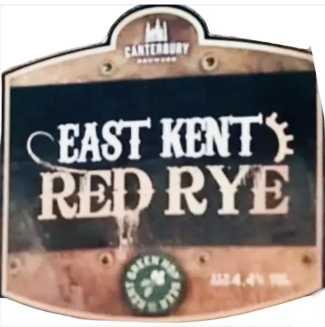 Canterbury Brewers East Kent Red Rye Green Hop
