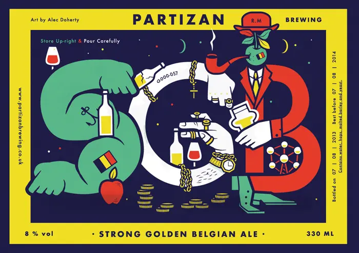 Partizan Brewing Strong Golden Belgian Ale (SGB)