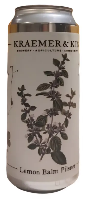 Kraemer & Kin Lemon Balm Pilsner