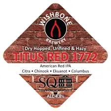 Wishbone Brewery Titus Red 1772