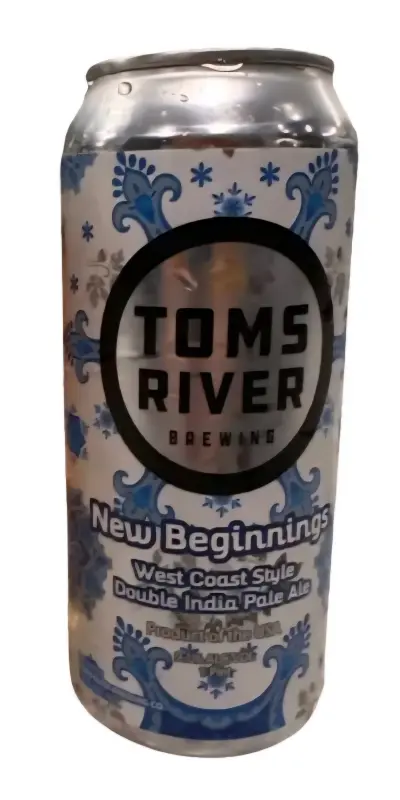 Tom's River Brewing New Beginnings DIPA