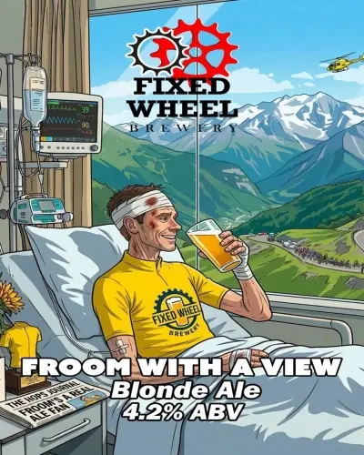 Fixed Wheel Brewery Froom With a View