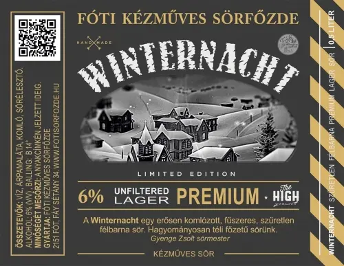 Fóti Kézműves Sörfőzde Winternacht