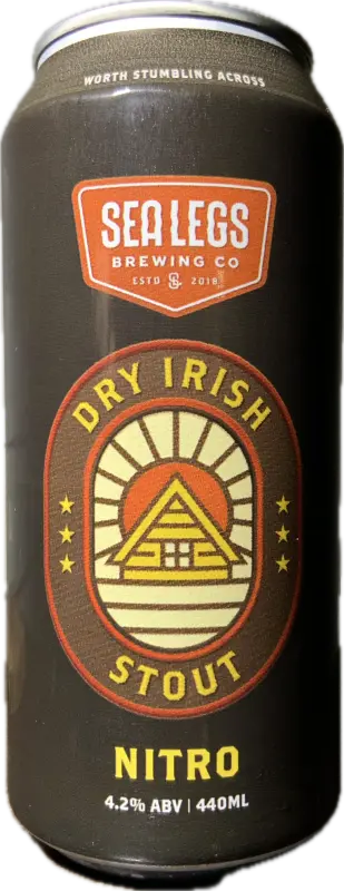 Sea Legs Brewing Dry Irish Stout Nitro