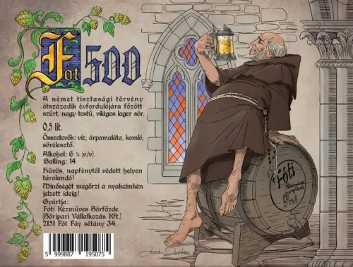 Fóti Kézműves Sörfőzde 500