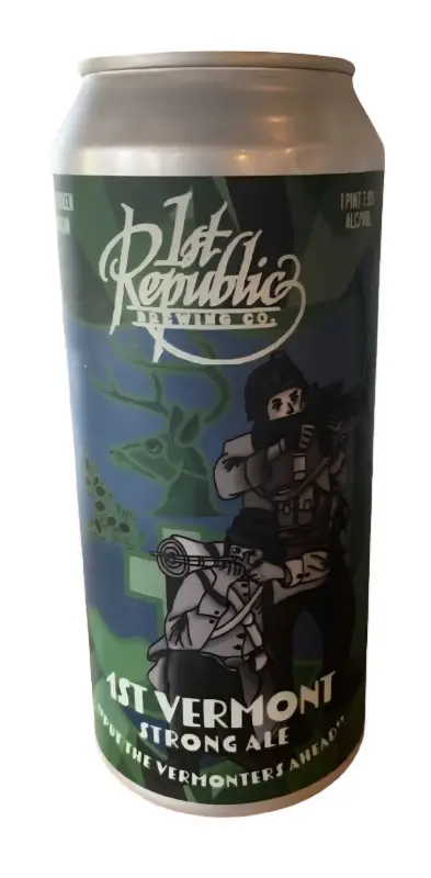 1st Republic Brewing Company 1st Vermont Strong Ale