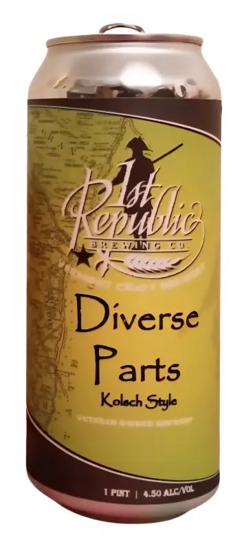 1st Republic Brewing Company Diverse Parts