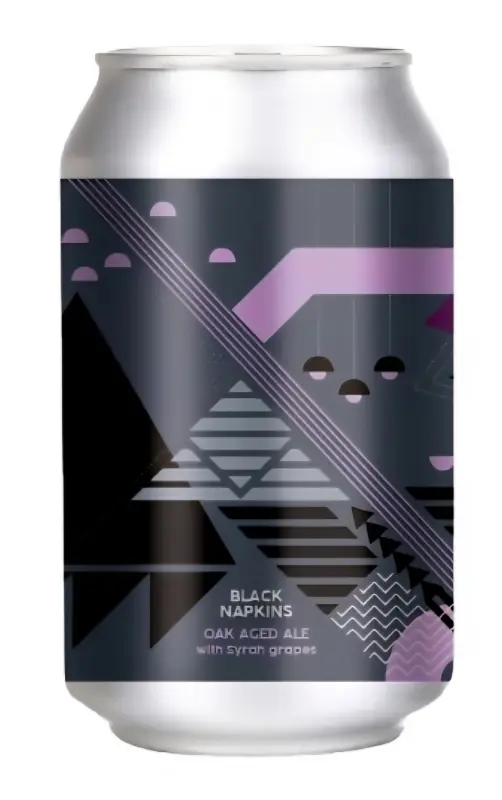 Proclamation Ale Company Black Napkins