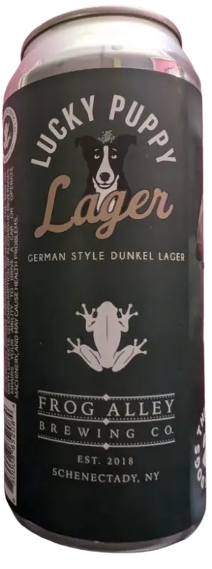 Frog Alley Brewing Lucky Puppy Lager