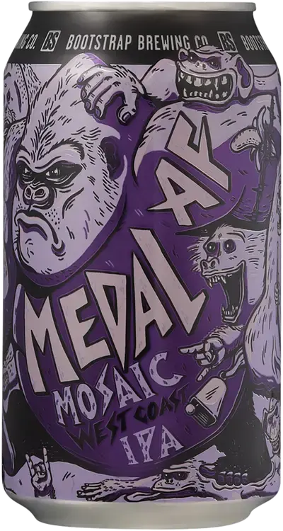 Bootstrap Brewing Medal AF Mosaic IPA