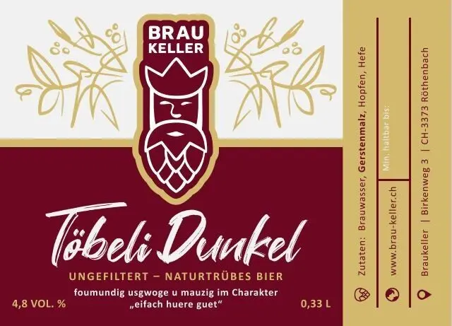 Braukeller Bracher Töbeli Dunkel