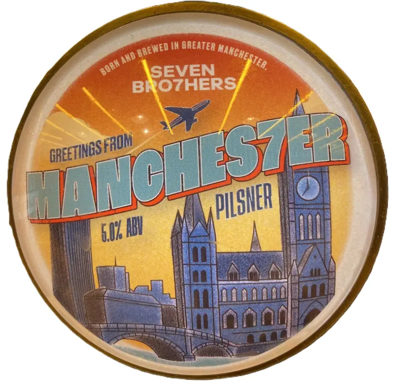Seven Bro7hers Brewery Greeting From Manches7er Pilsner