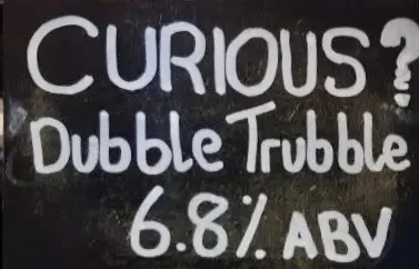 Curious Brewing Dubble Trubble