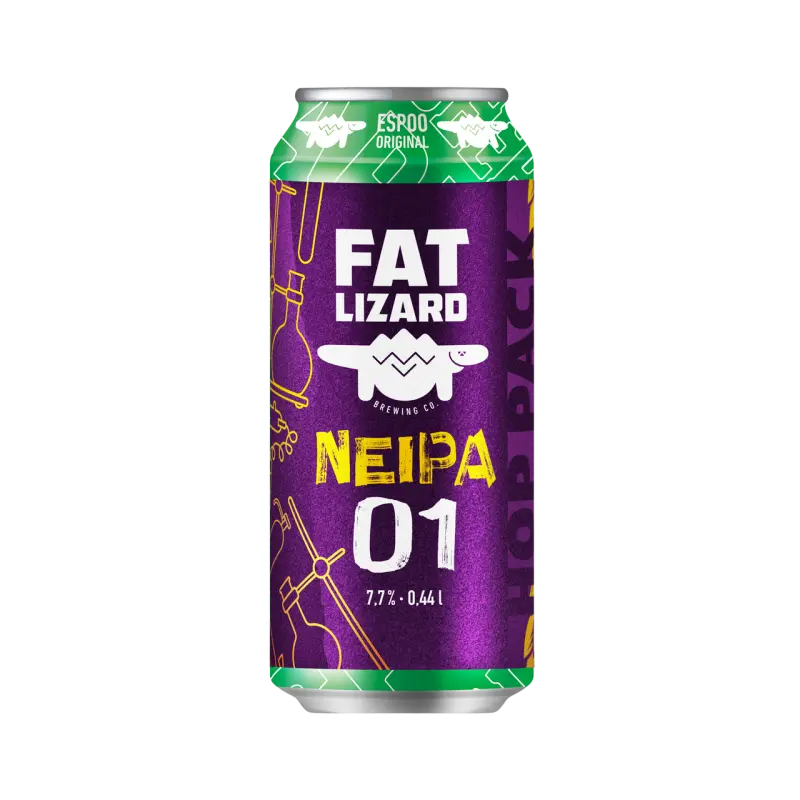 Fat Lizard Brewing Co. Hop Pack NEIPA 01