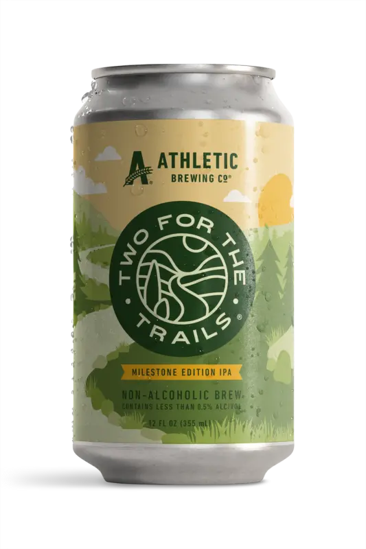 Athletic Brewing Company Two for the Trails