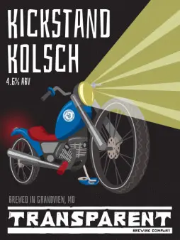 Transparent Brewing Company Kickstand Kolsch