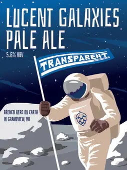 Transparent Brewing Company Lucent Galaxies Pale Ale