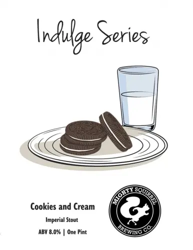 Mighty Squirrel Indulge Series - Cookies and Cream