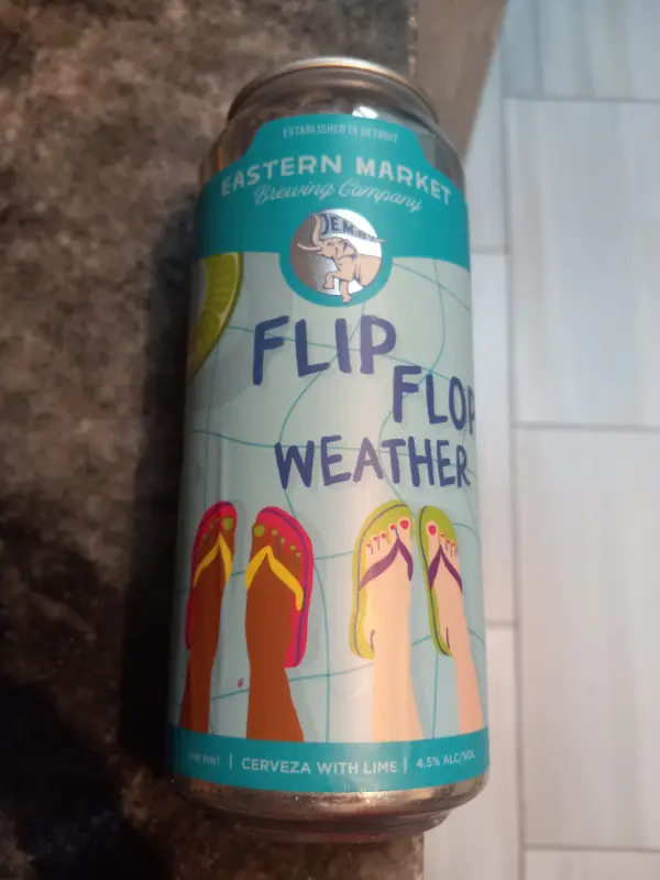 Eastern Market Brewing Co. Flip Flop Weather