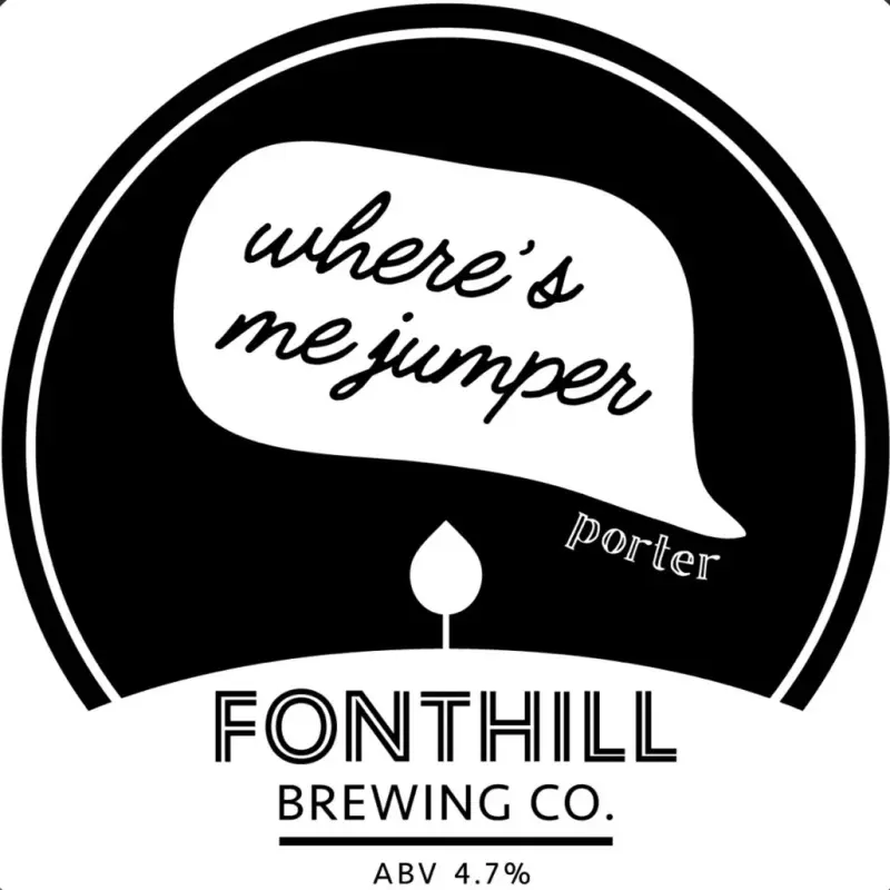 Fonthill Brewing Co Where's Me Jumper?