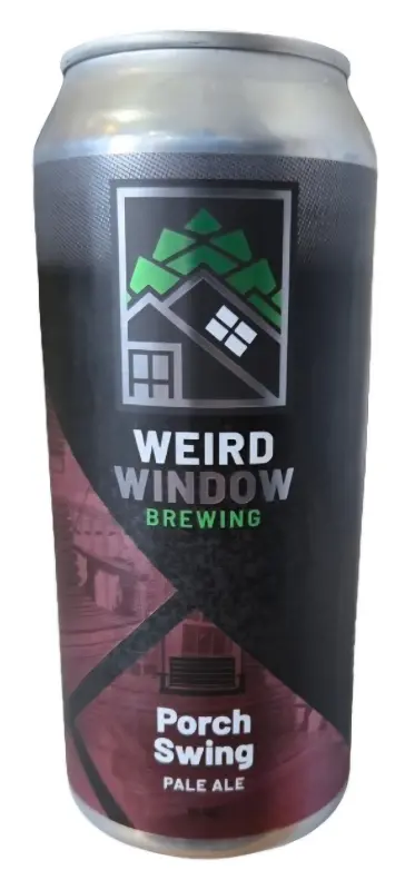 Weird Window Brewing Porch Swing