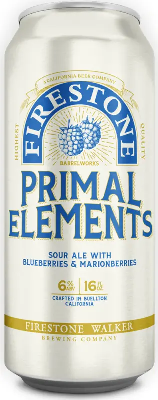 Firestone Walker Brewing Primal Elements - Blueberry & Marionberry