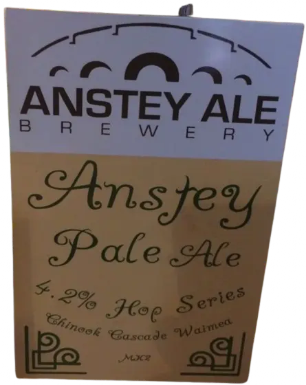 MonsteX Anstey Ale - Anstey Pale Ale Mk2