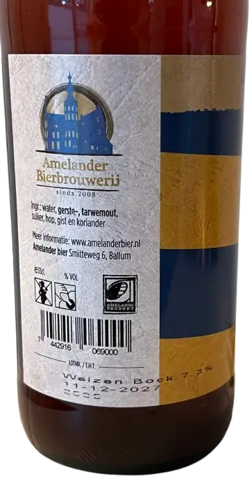 Amelander Bierbrouwerij Ballumer Sap - Weizen Bock