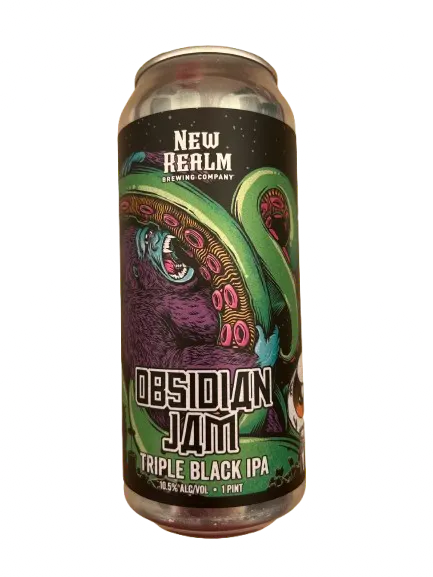 New Realm Brewing Obsidian Jam