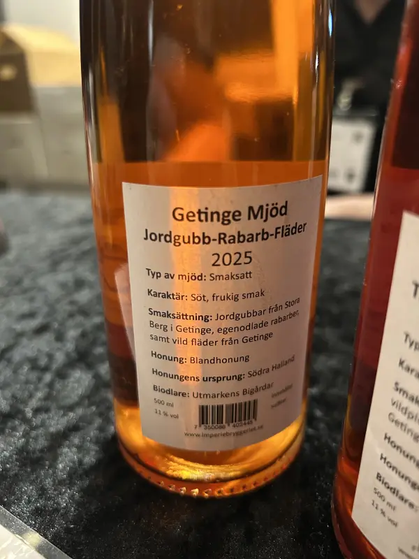 Imperiebryggeriet Jordgubb - Rabarber - Fläder