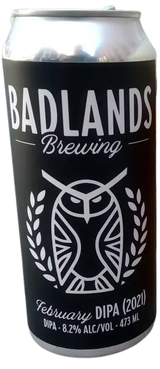 Badlands Brewing Company DIPA - February 2021