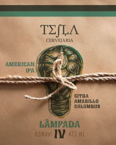 Tesla Cervejaria LÂMPADA IV