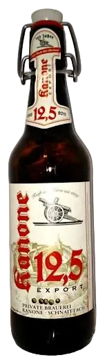 Brauerei Kanone 12,5 Export