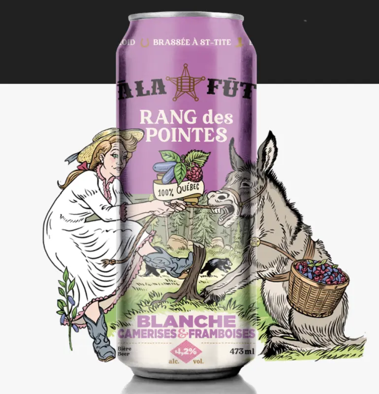 Microbrasserie À La Fût - Resto-Pub Saloon Blanche du Rang des Pointes