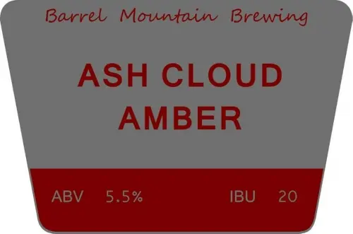 Barrel Mountain Brewing Ash Cloud Amber