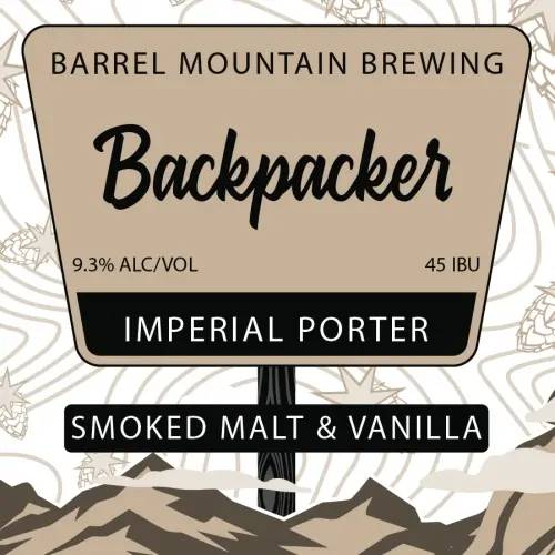 Barrel Mountain Brewing Backpacker
