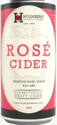 Holmberg Orchards Rosé Cider