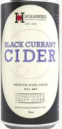 Holmberg Orchards Black Currant Cider